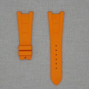 Tempomat Orange Rubber Strap for Patek Nautilus 5711, Patek 5712, 5726, 5980